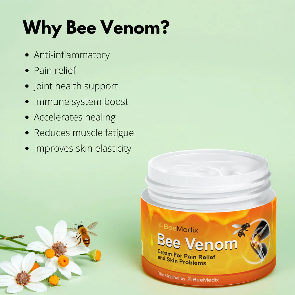 BEE VENOM JOINT AND BONE THERAPY CREAM (PACK OF 3)