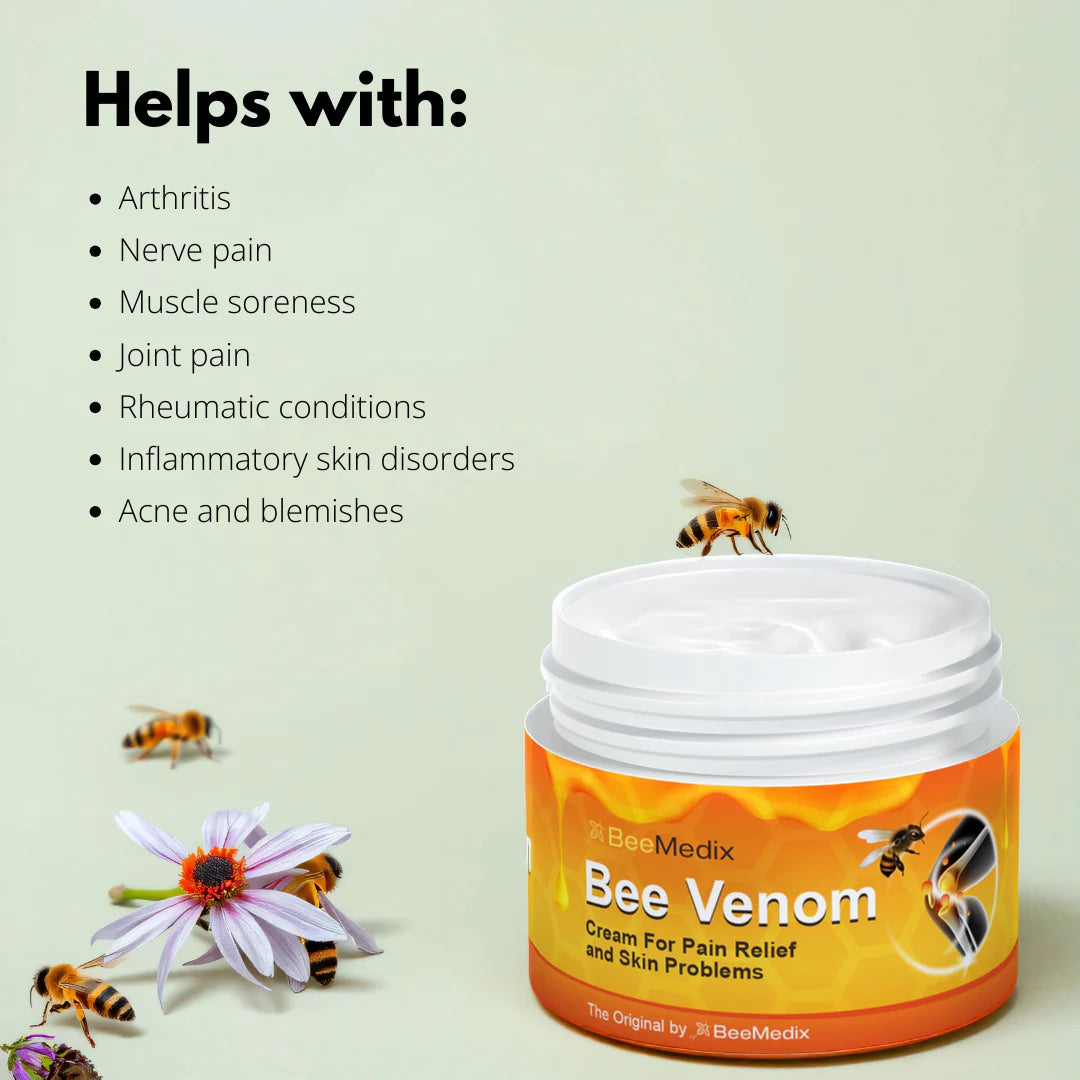 BEE VENOM JOINT AND BONE THERAPY CREAM (PACK OF 3)